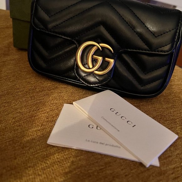 GUCCI GG MARMONT SUPER MINI BAG - Picture 5 of 8